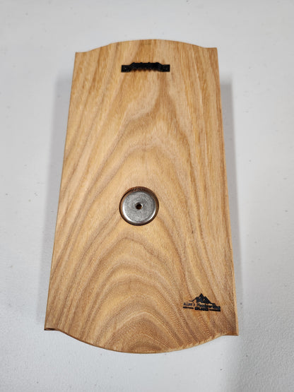 Bottle opener with magnetic back