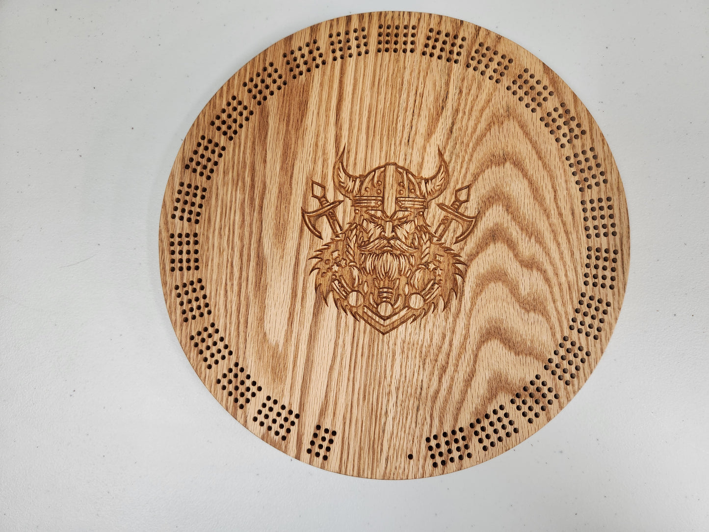 Norwegian Circle Cribbage Boards