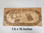 Norwegian Viking Cribbage board