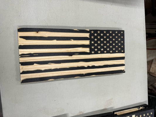 Vertical American Flag